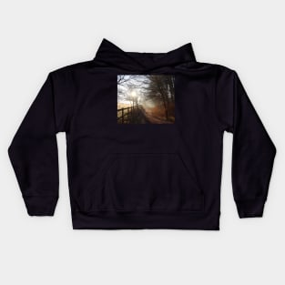 Morning mood in March Kids Hoodie